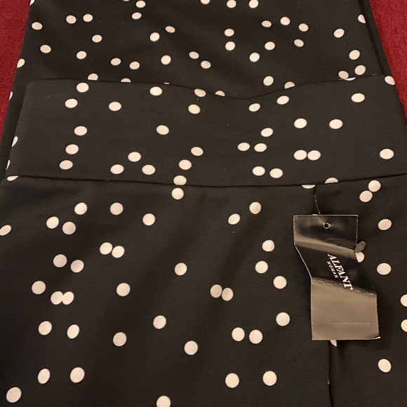 Alfani Pencil Skirt Polka Dot Black and White Women’s Size 20W - Picture 6 of 6